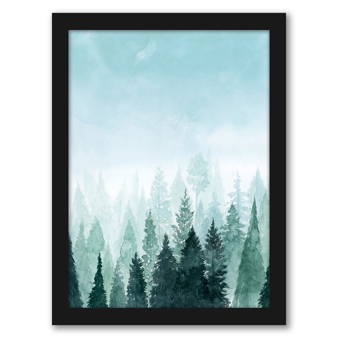 Into The Trees I By Grace Popp by World Art Group Frame  - Americanflat